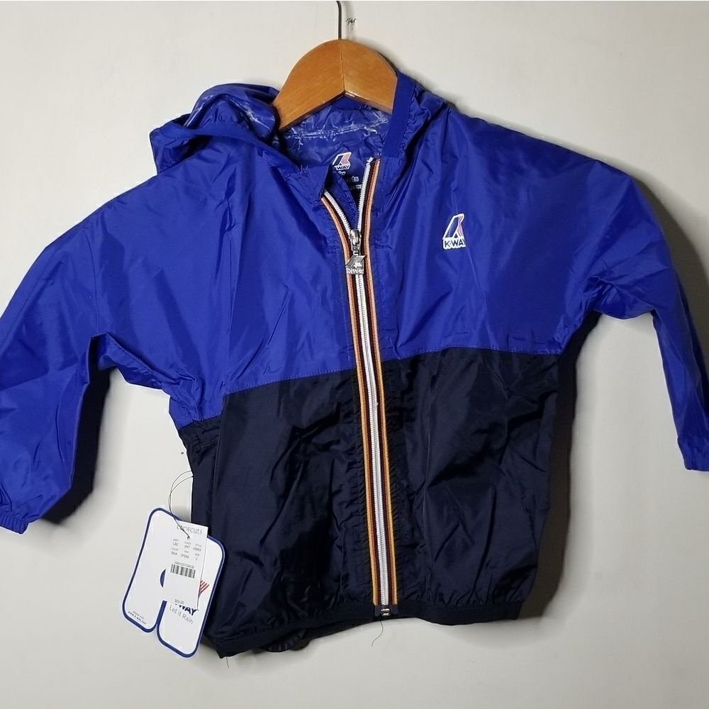Crew Cuts jacket windbreaker rain coat hooded